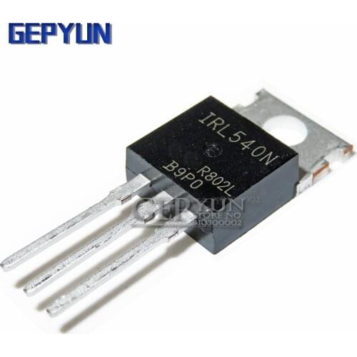 10PCS IRL540NPBF IRL540 TO-220 MOS pipe N-channel 100V 36A original authentic Gepyun