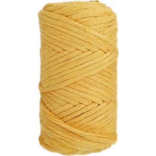 100% cotton 4 mm Colorful Cord Rope Twisted Macrame String DIY Home Textile Wedding Decorative Tapestry Art macrame rope thread