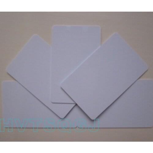 20pcs free shipping 13.56MHZ PVC 504byte 215 chip blank rfid cards