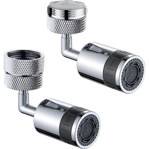 720 Degrees Splash Filter Faucet Spray Head Anti Splash Filter Faucet 22-24mm Movable Kitchen Tap Water Saving Nozzle Sprayer