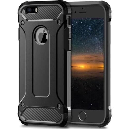 Rugged Layer Armor Case for iPhone 11 Pro Max 2019 5S 5 Se 5C 6 6S 7 7G 8 Plus X XR XS Max Case Heavy Duty Shockproof Case