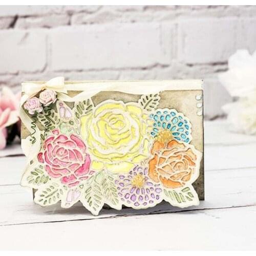 Flower Lace Scrapbooking Metal Cutting Die DIY Embossing Template Paper Card Album Photo Making Stencil Handmade Decoration