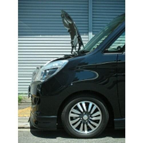 For 2011-2015 Mitsubishi DELICA D:2 MB15S Front Hood Bonnet Gas Struts Lift Support Shock Damper Carbon Fiber