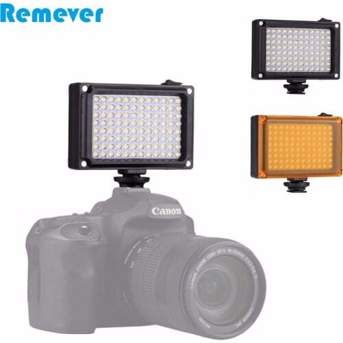 Bi-color 3200K-5600K Professional Camera Flash Light Camcorder LED Fill Light for Canon Nikon Sony DSLR Photography DV Recording