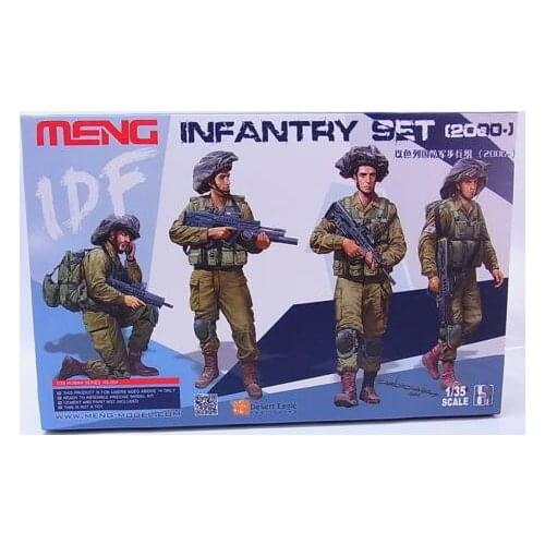 Meng 1/35 Model HS-004 scale Israel Defense Forces IDF Infantry Set (2000)