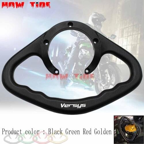Motorcycle Accessories Passenger Handgrips Hand Grip Grab Bar Handles Armrest For Kawasaki Versys 650 ZZR1400 Versys 1000