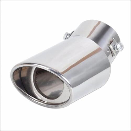 Car Exhaust Muffler Tip Round Stainless Steel Pipe for BMW 760Li 320d 135i 335is Scooter Gran E36 F30