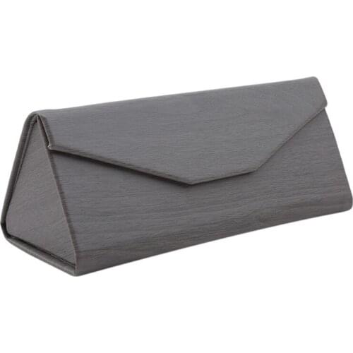 New Foldable Triangular Glasses Case Portable Leather Case For Glasses Eyeglass Sunglasses Hot Sale Case New