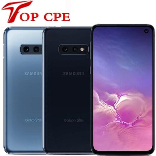 Samsung Galaxy S10e G970U G970U1 Snapdragon 855 6GB RAM 128GB ROM Octa Core 5.8" Original Unlocked Refurbished Mobile Phones