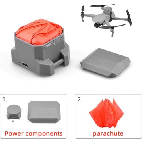 Umbrella Cloth Power Components for DJI Mavic Air 2 Pro Zoom Flight Safety Parachute Replacement Kit Drone Protection Accessory