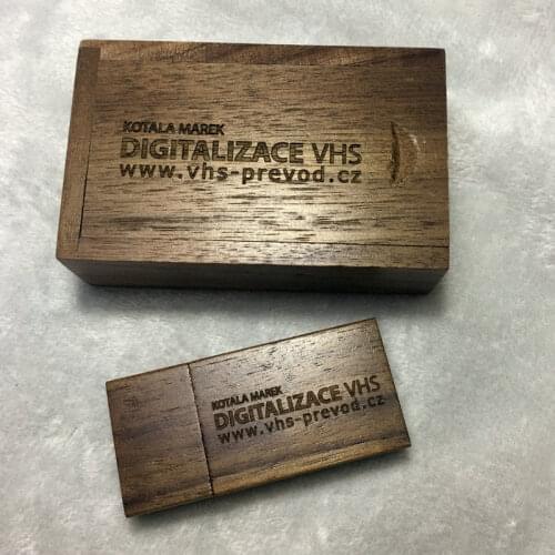 10pcs Free Custom logo ) Walnut wood pendrive usb flash drive usb 2.0 4GB 8GB 16GB 32GB 64GB photography gift pen drive