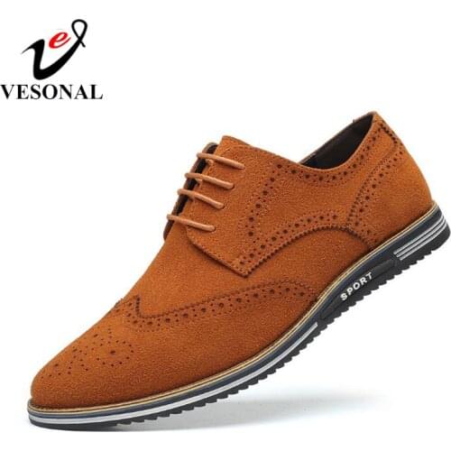 VESONAL Brogues For Men
