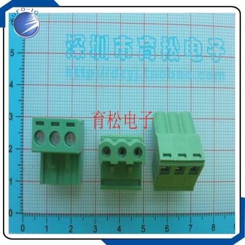 10PCS/LOT Just plug 2EDGK 5.08 3P plug type connector terminal 300V10A 10