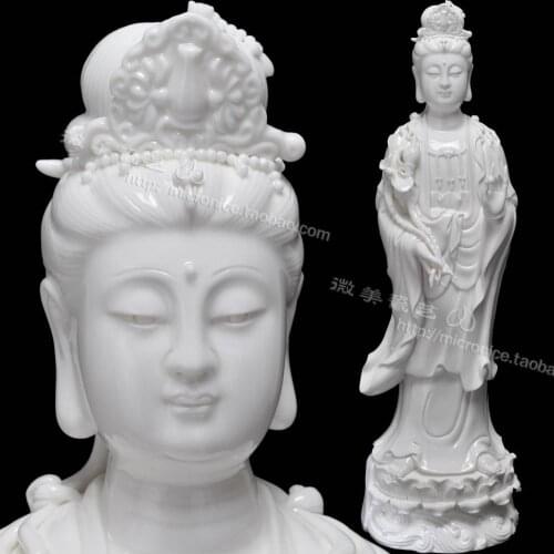 16 inch 18 inch of mahasthamaprapta put Ephraim Sam West - Dehua porcelain Buddha Buddhist supplies ceramic ornaments