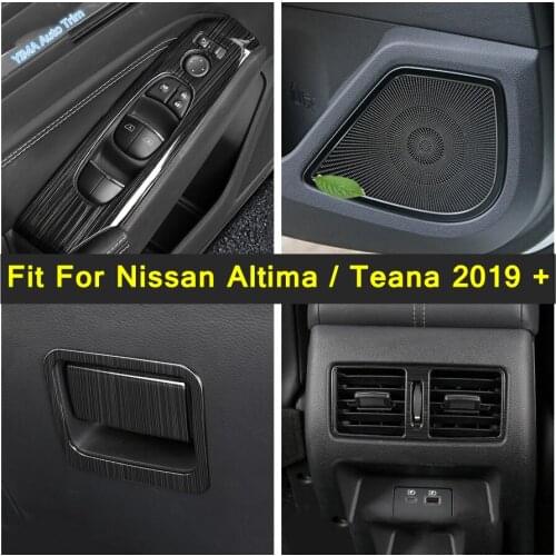 Side Door Stereo Speaker Tweeter / Gloves Box Handle Buckle / AC Cover Trim For Nissan Altima / Teana 2019 - 2021 Accessories