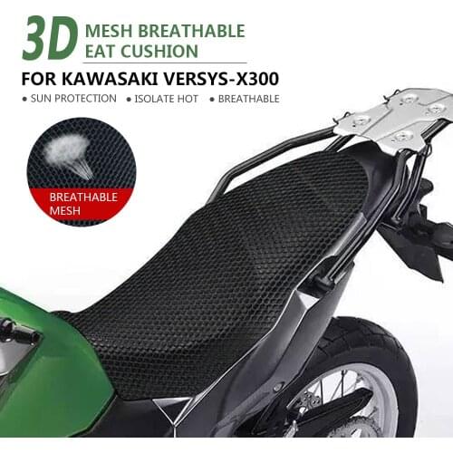 Motorcycle seat cover Prevent bask in seat scooter Heat insulation Cushion cover for Kawasaki Versys-X300 Versys - X300 x300
