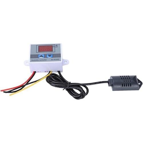 Digital Humidity Controller Hygrometer Humidity Control Switch Hygrostat With Humidity Sensor Easy to Use can CSV