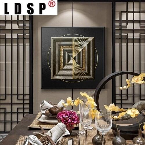 LDSP Wall Art Retro Abstract Line Posters Nordic Canvas Painting Home Decor Print Luxury Living Room Minimalist Decor Picture