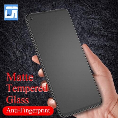 Anti-fingerprint Matte Tempered Glass for Oppo A52 A92S ACE2 A12E A51 K5 F17 Screen Protector for Realme XT X7 6 Pro Glass