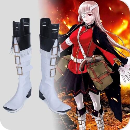 Game Fate Grand Order Cosplay Shoes Boots Nightingale Cosplay Shoes Halloween Party Daily Leisure Shoes