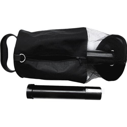 MagiDeal Portable Golf Shag Bag Pick Up Golf Ball Storage Retriever Collector Holds 75-80 Balls Black