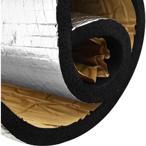 Practical Foam Silver Insulation Soundproof 100*50*2cm Vehicle Fire Resistant Heat Insulation Sound Insulation Foam UV Protected