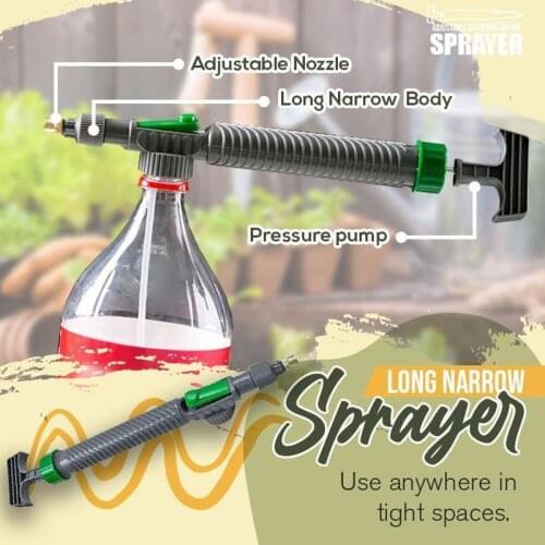 Manual High Pressure Air Pump Sprayer Adjustable Drink Bottle Spray Head Nozzle Garden Watering Tool Sprayer Agriculture Tools