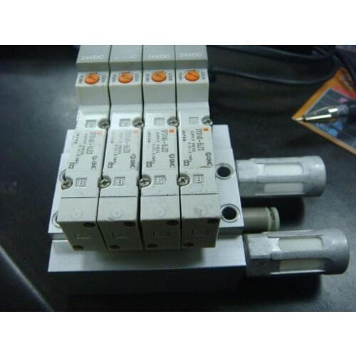 [SA] Positive! Goods in stock Japans original SMC solenoid valve group SY3140-5LZD four bits of a group