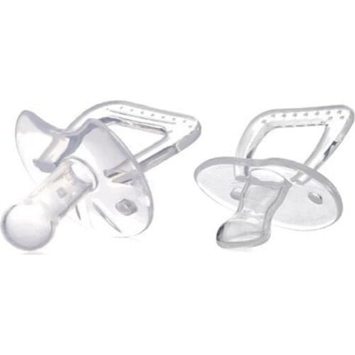 2 Style Baby Pacifier Nipple Kids Safe Baby Feeding Accessories Pacifier Nipple Bottles Fit for 0-3Year Safe Feeding