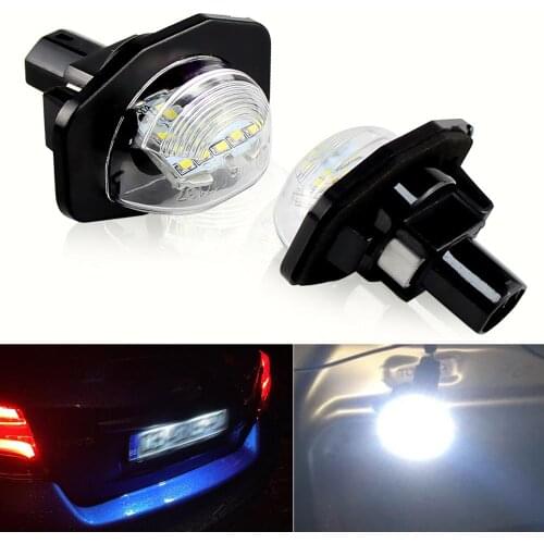 LED CANBUS License Plate Lights For Toyota COROLLA SEDAN (JP ver)-ADE150,NDE150,ZRE151,ZZE150 WAGON-CE140,NZE141 Number bulb 12V