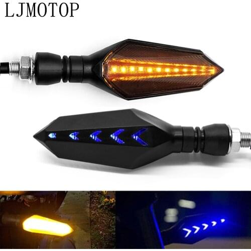 12 V LED Motorcycle Turn Signal Lights Moto Tail Lights Signal Lamp For Suzuki DR 200 250 DR350 350 DRZ 400 650 DR650