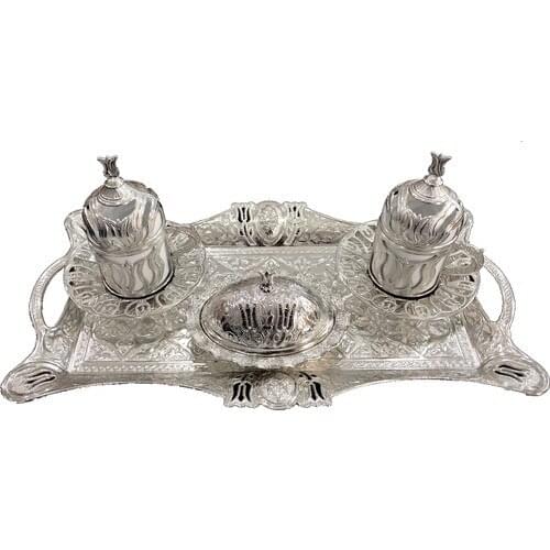 Tulip Silver Two Personality Coffee Cup Suit New Model