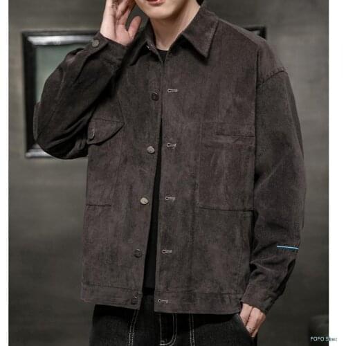 WICCON Mens Corduroy Jackets
