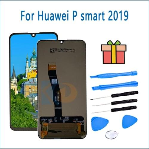 6.21 inch Huawei P Smart 2019 100% LCD Display For Huawei P Smart 2019 Frame LCD Touch Screen Digitizer Assembly
