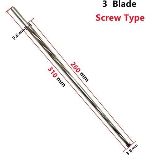 1pcs 3 blade screw type wooden pipe instrument Oboe exclusive use reamer