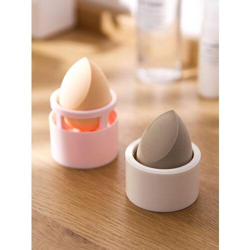 1pcs Makeup Sponge Holder Cosmetic Puff Stand Sponge Drying Holder Make Up Puff Organizer