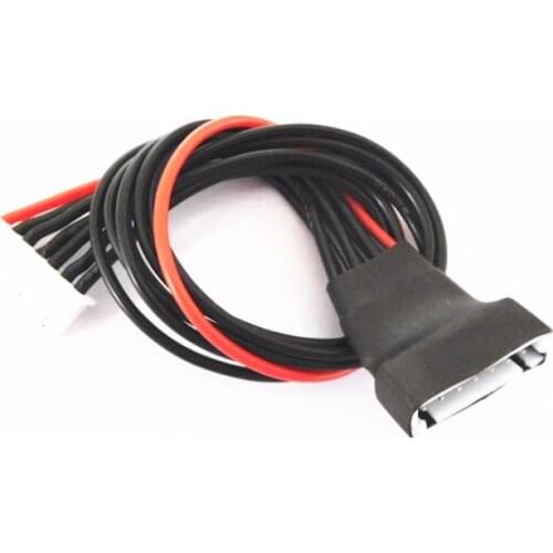 10pcs/lot 20cm 22AWG LiPo Battery Balance Charging Extension Wire Cable Cord 2S 3S 4S 5S 6S For RC Lipo battery