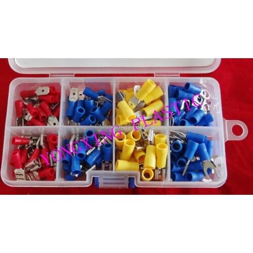 120 piece/lot double crimp male insulating terminal MDD series FDD series connector