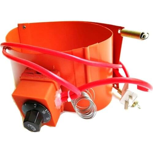 220v 300w 120*970*1.5mm Silicone Rubber Gas Tank Heater Strip (for 15kg gas tank) dial thermostat on pad 1500mm lead wire