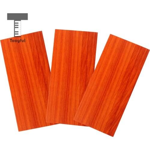 Tooyful 3pcs Guitar Head Veneer Guitar Part Rosewood Luthier Work DIY Supply Durable