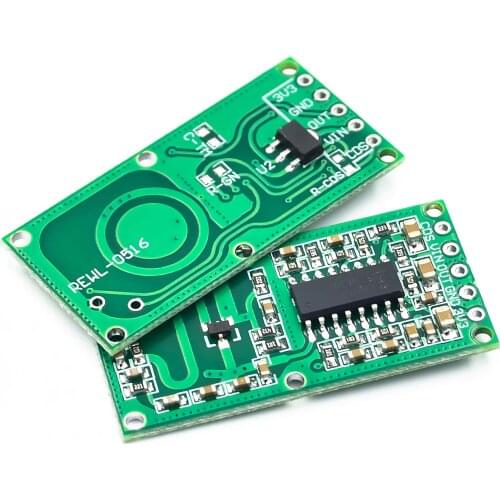 5PCS/LOT RCWL-0516 microwave radar sensor module Human body induction switch module Intelligent sensor