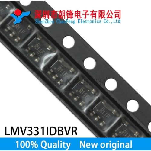50PCS LMV331IDBVR R1** LMV331I CAT6219-330TDGT3 RV** SOT23-5 New original