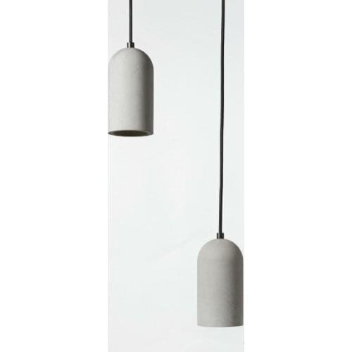 Retro American Country Pendant Lights Scandinavian Cement Lamp Restaurant Living Room Bedroom Bedside Lights Retro Bar LED Lamp