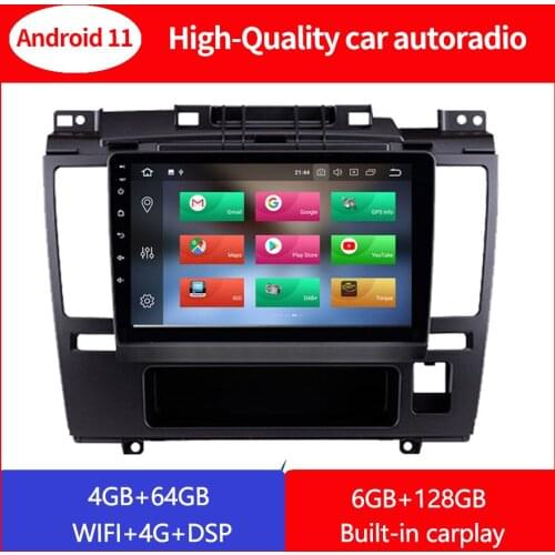 For Nissan Tiida 2010 Android 10 Car Radio Multimedia Video Player Navigation GPS 6GB Ram 128GB Rom Autoradio Stereo HU