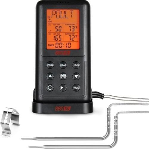 Inkbird Wireless Digital LCD Display BBQ Thermometer Kitchen Barbecue Digital Probe Meat Thermometer BBQ Meat Temperature Tools