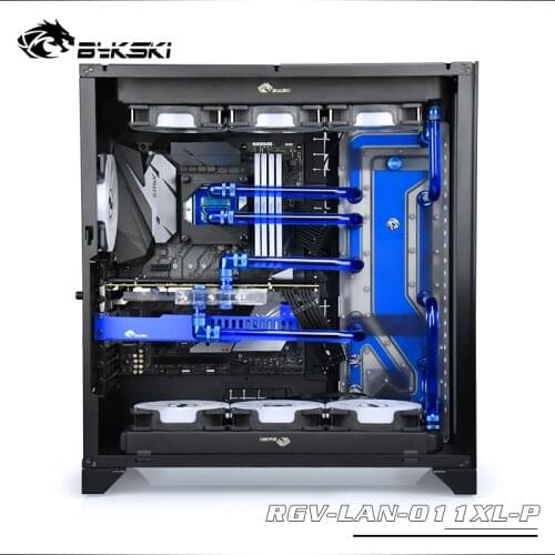 Bykski Distro Plate Kit for LianLi O11 Dynamic XL Chassis RGV-LAN-O11XL-P