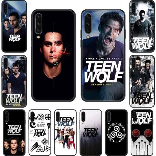 TV Teen Wolf Phone case For Samsung Galaxy A 3 5 8 9 10 20 30 40 50 70 E S Plus 2016 2017 2018 2019 black soft back art hoesjes