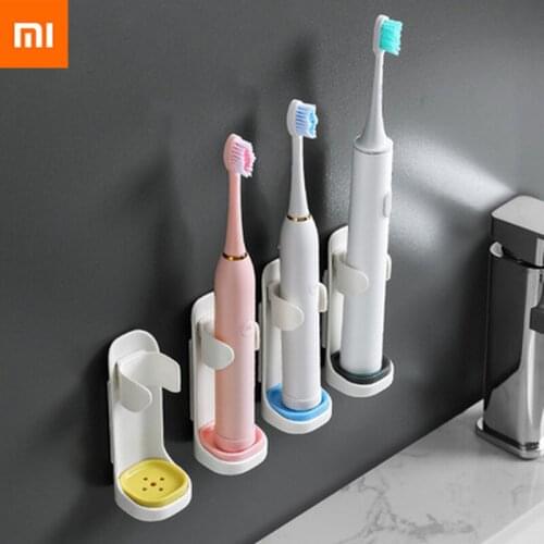 Xiaomi ElectricToothbrushHolderTraceless Toothbrush Stand Rack Wall-Mounted Toothbrush Base Adapt 90% Electric Toothbrush Holder