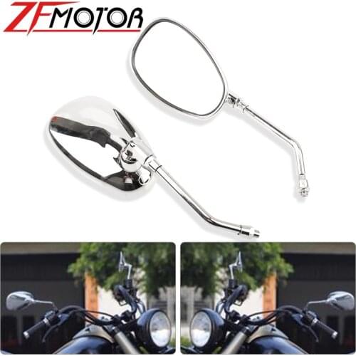 For YAMAHA VMAX12 Vmax 1200 XJR400 XJR1200 XJR1300 XV125 XV250 SR250 SR400 Dolphin 250 rearview Motorcycle Rearview Mirrors