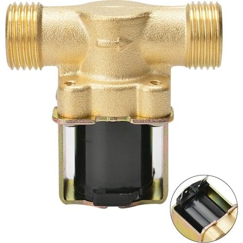 High Quality Electric Solenoid Valve For High-end Water Heater Water Purifier witch Water Air N/C DC12V 1/2" Normally Closed